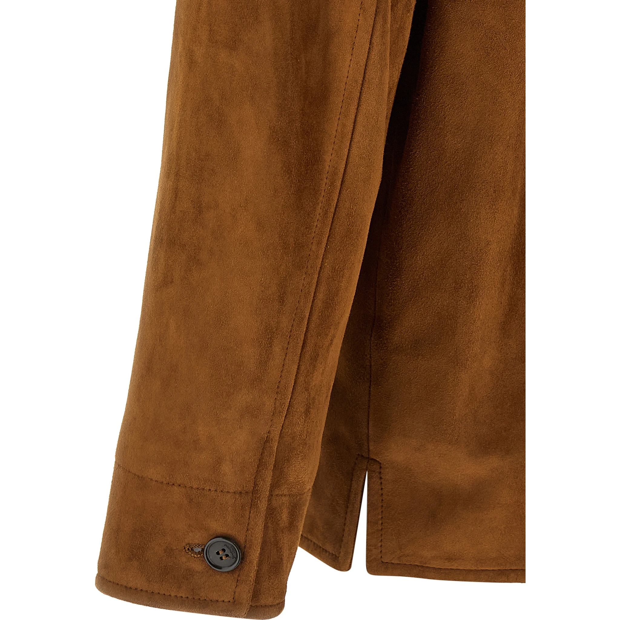 Brown Lamb Leather Leather Jacket