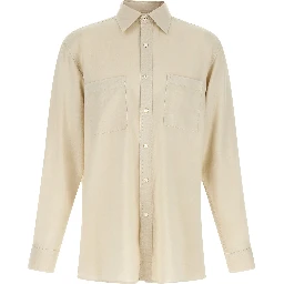 Beige Cotton Blouse
