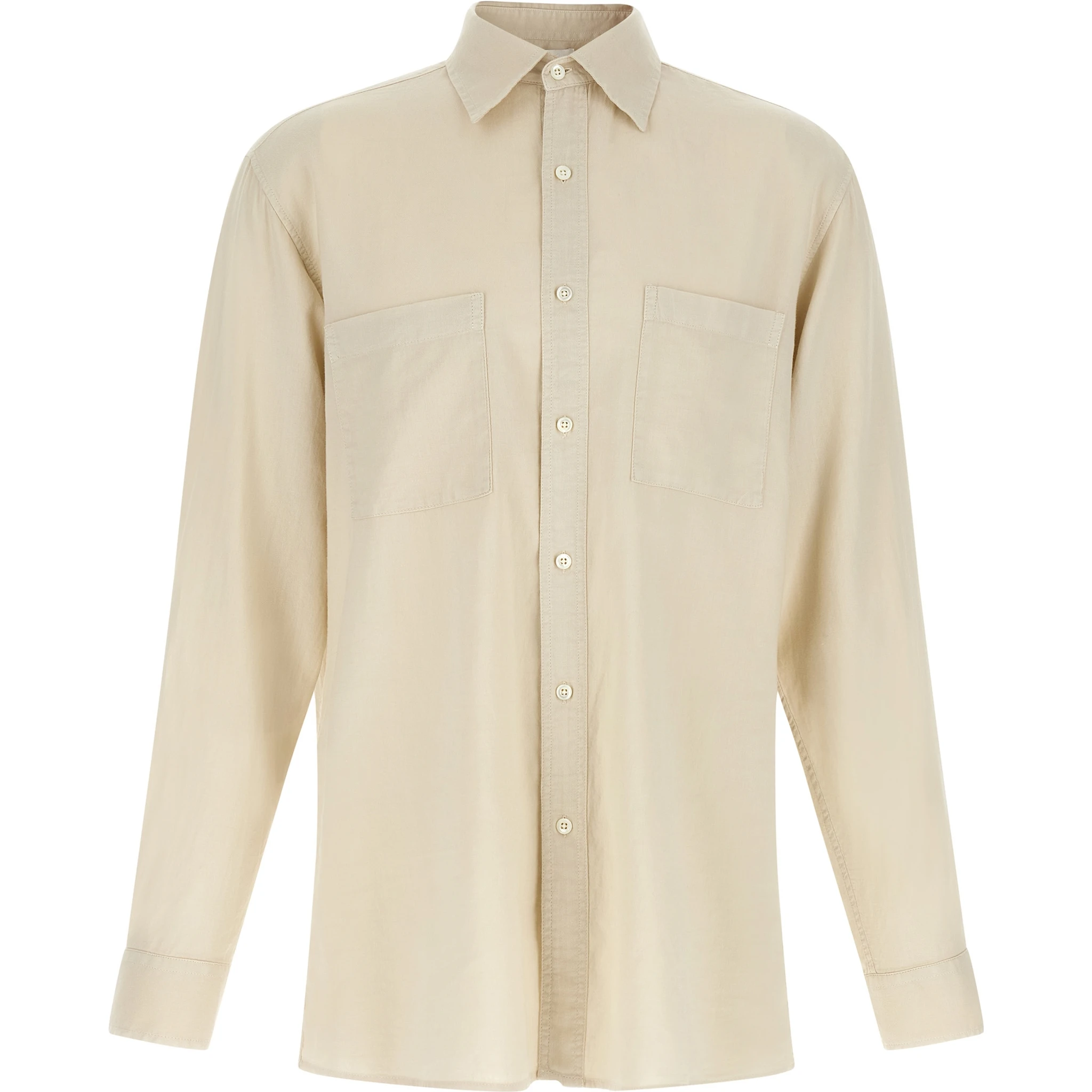 Beige Cotton Blouse