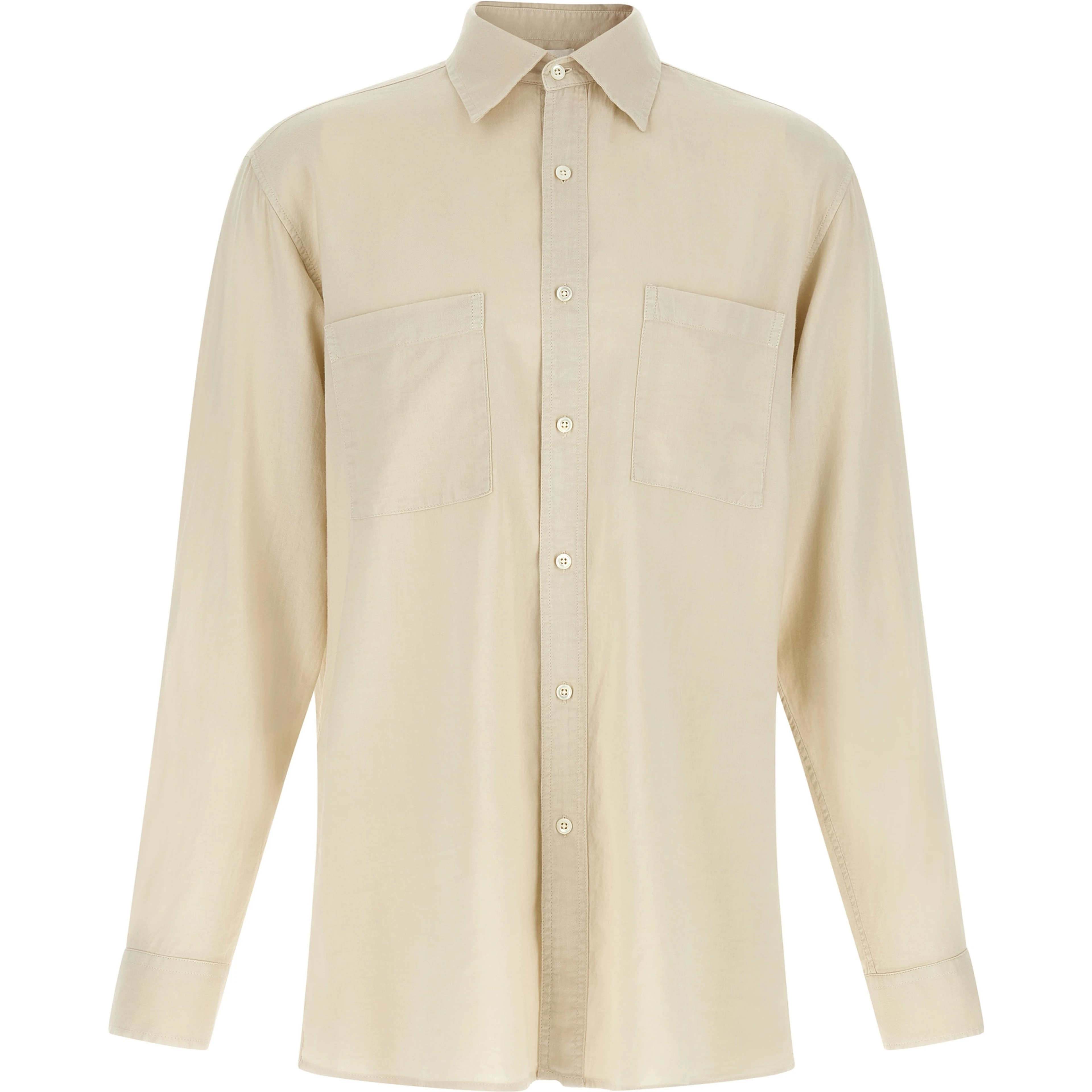 Beige Cotton Blouse