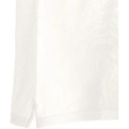 White Cotton Polo Shirt