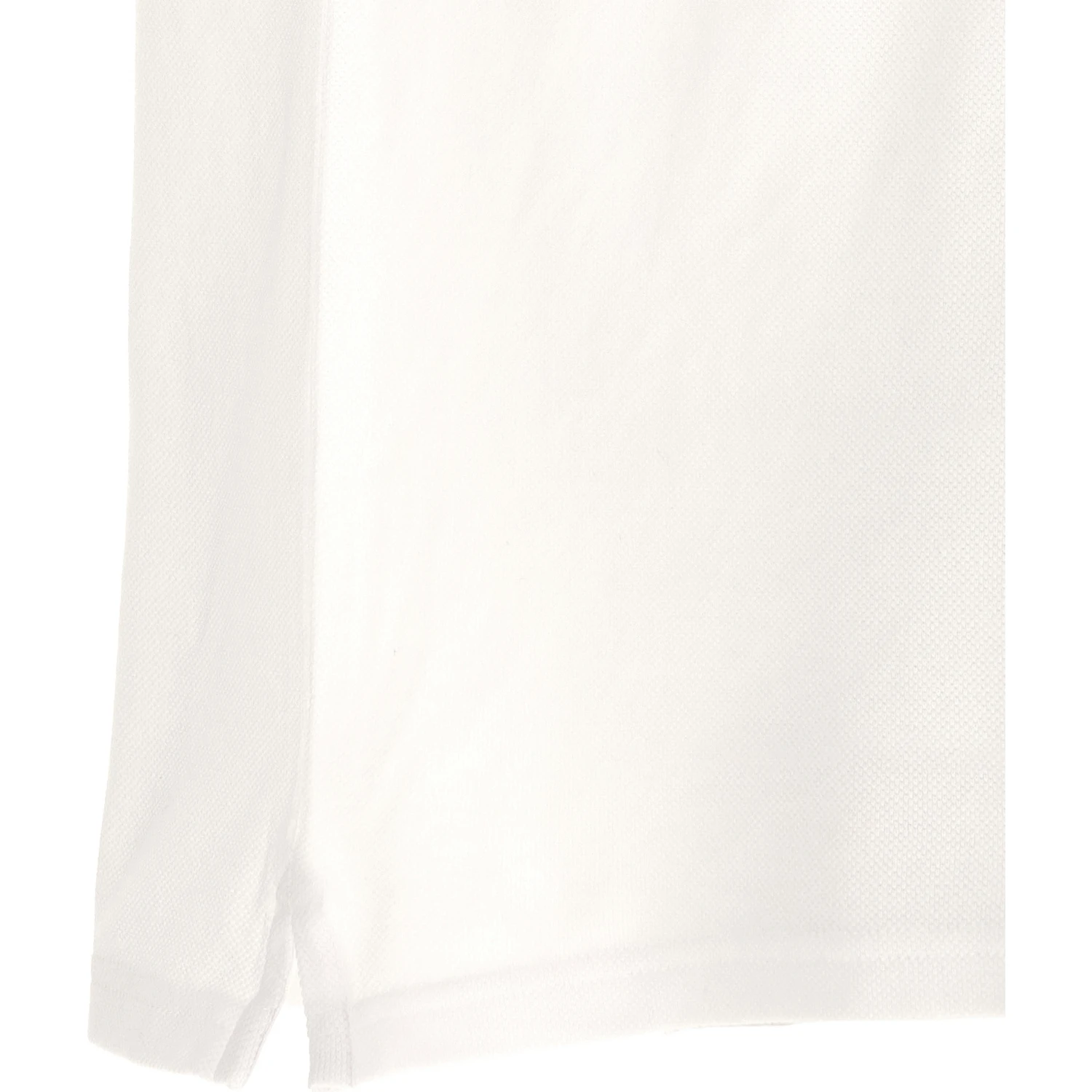 White Cotton Polo Shirt