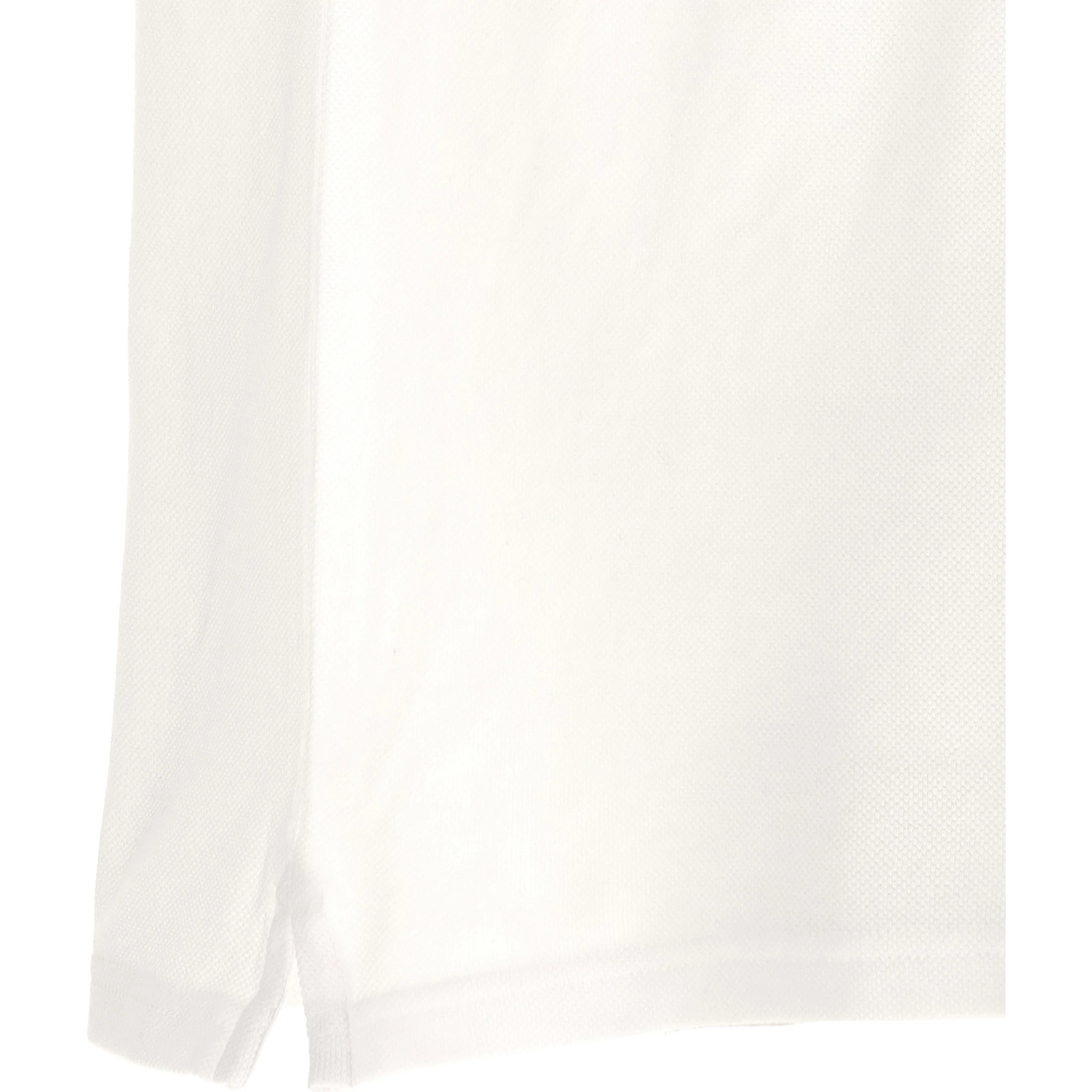 White Cotton Polo Shirt