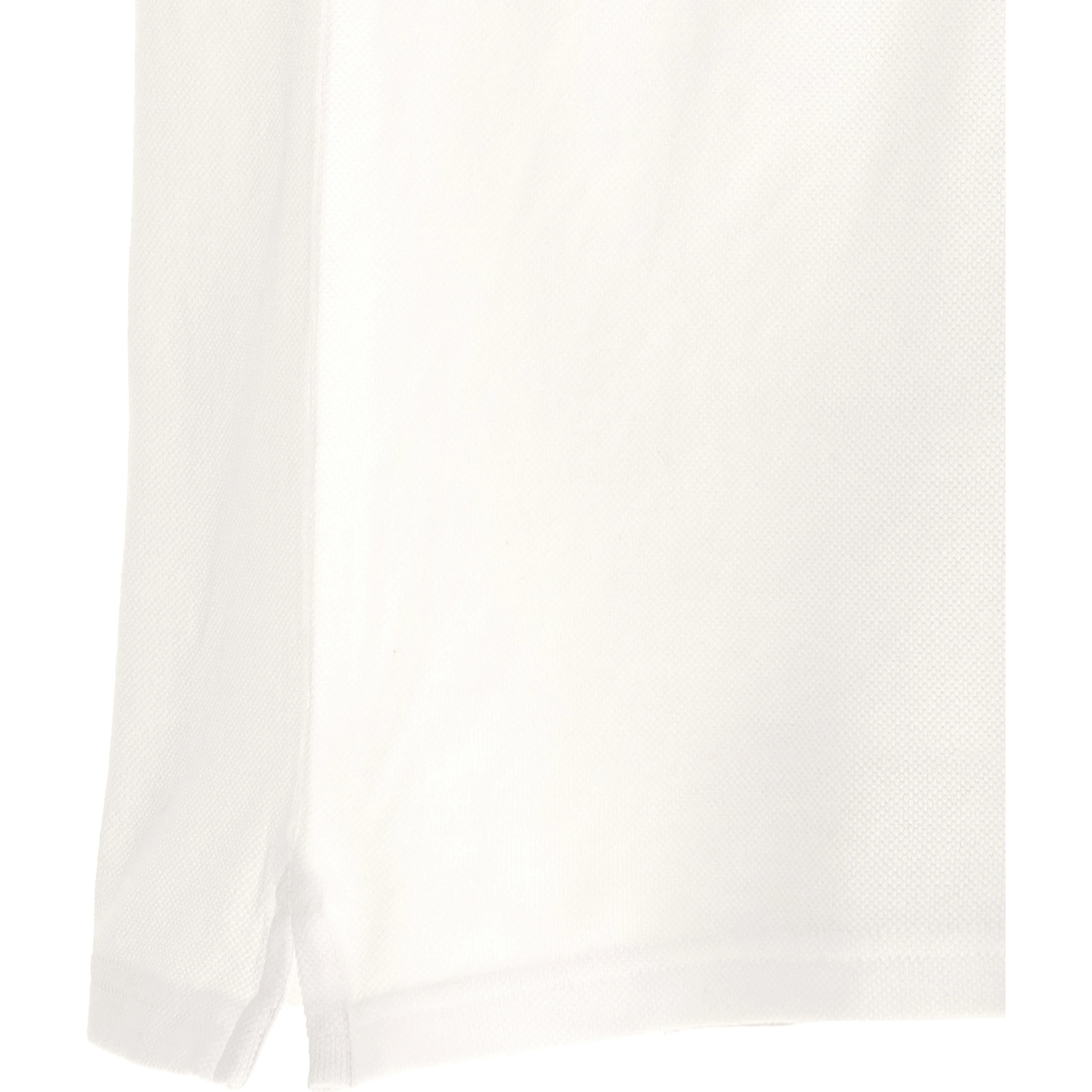 White Cotton Polo Shirt