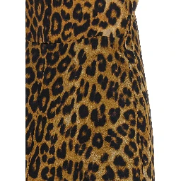 Brown Silk Long Dress