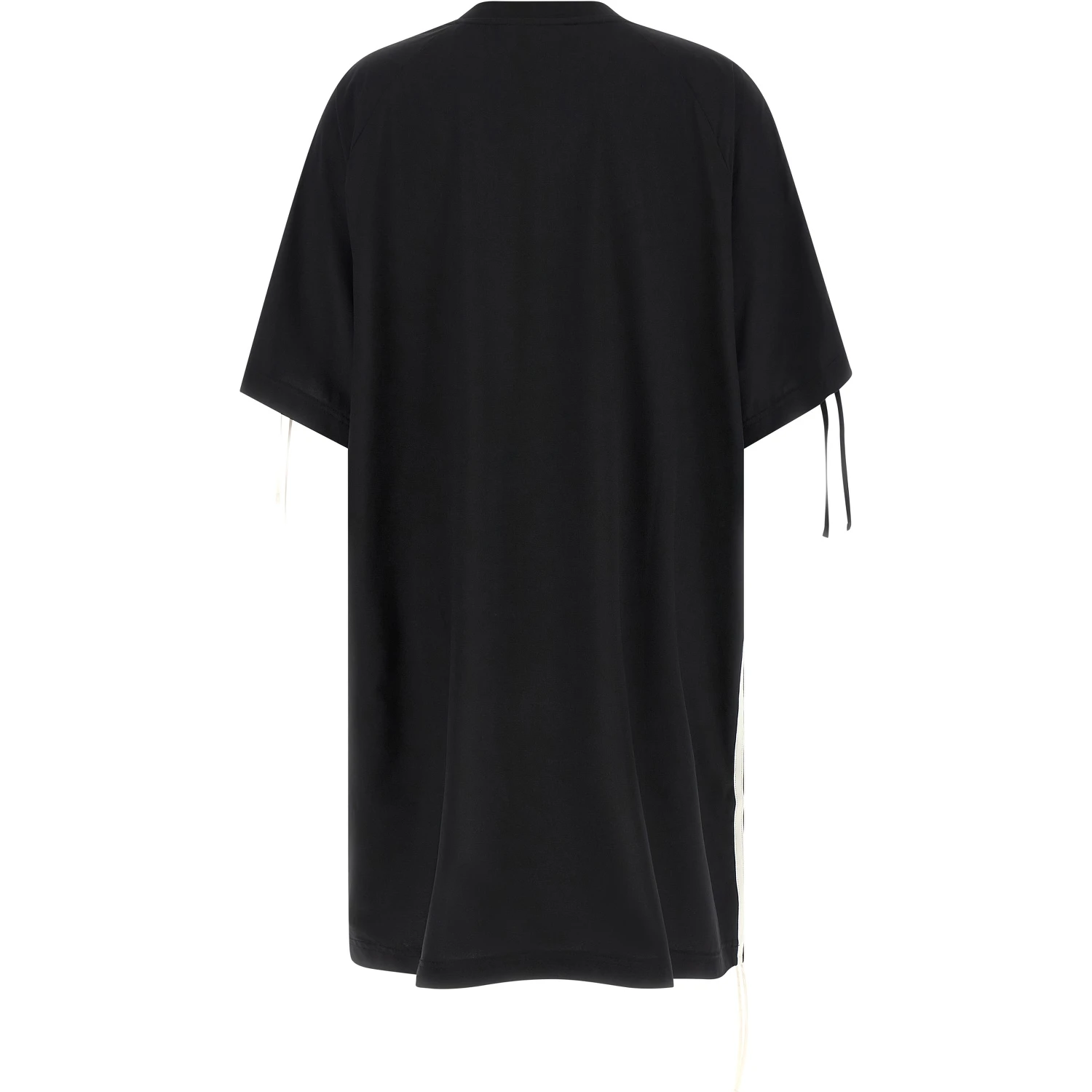 Black Polyester Short Dress