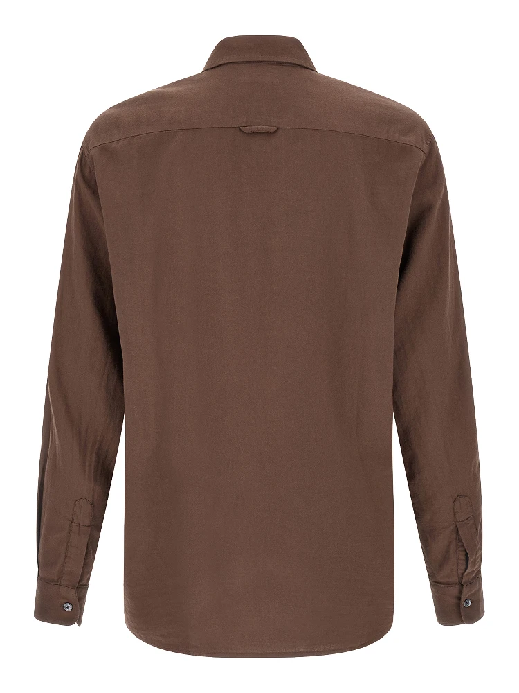 Brown Cotton Blouse alternative