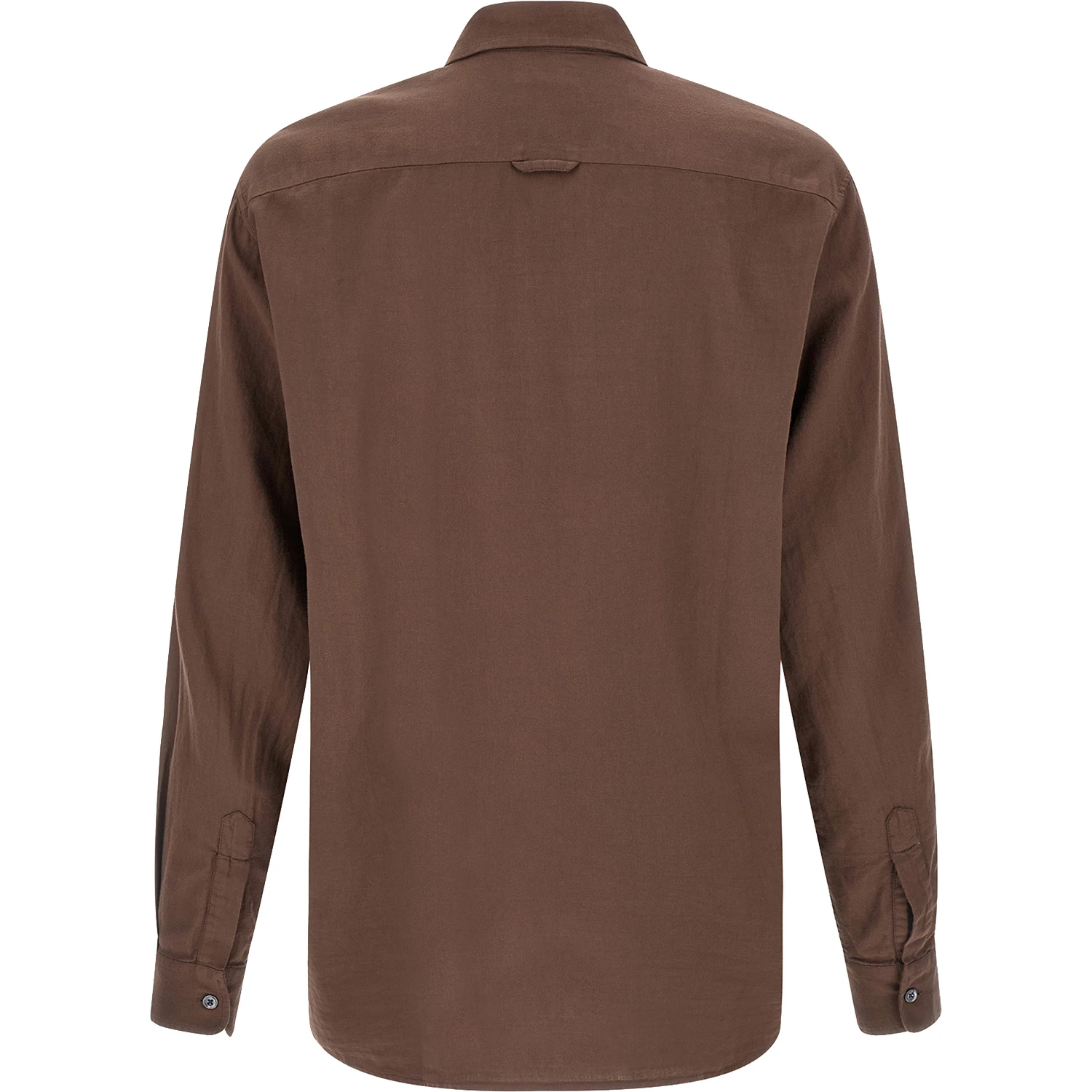 Brown Cotton Blouse
