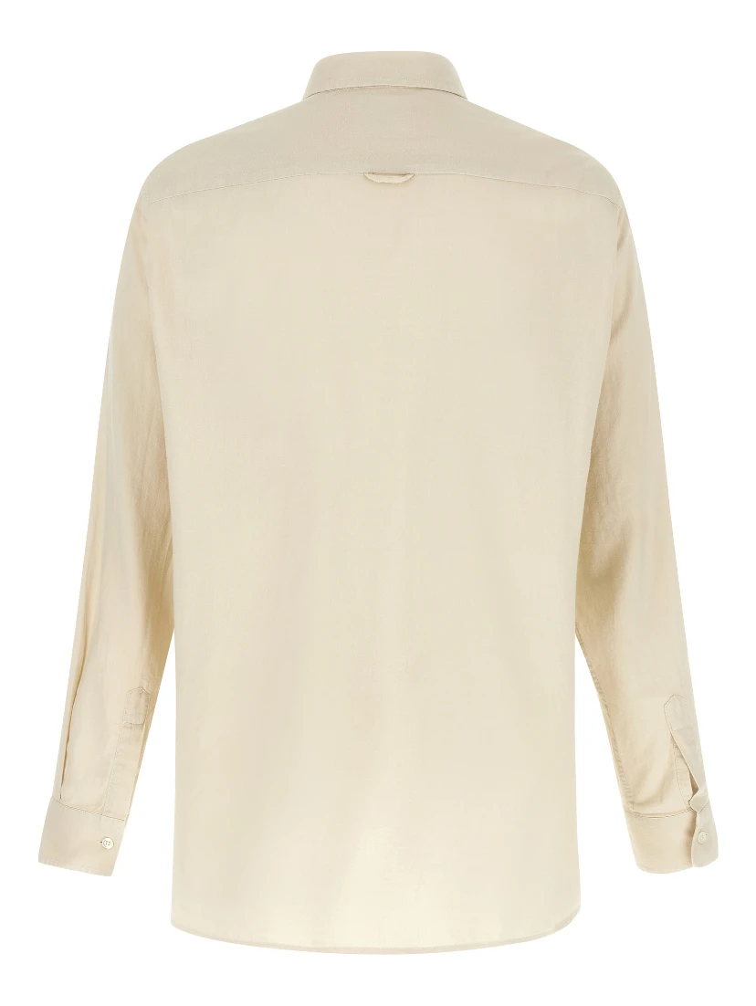 Beige Cotton Blouse