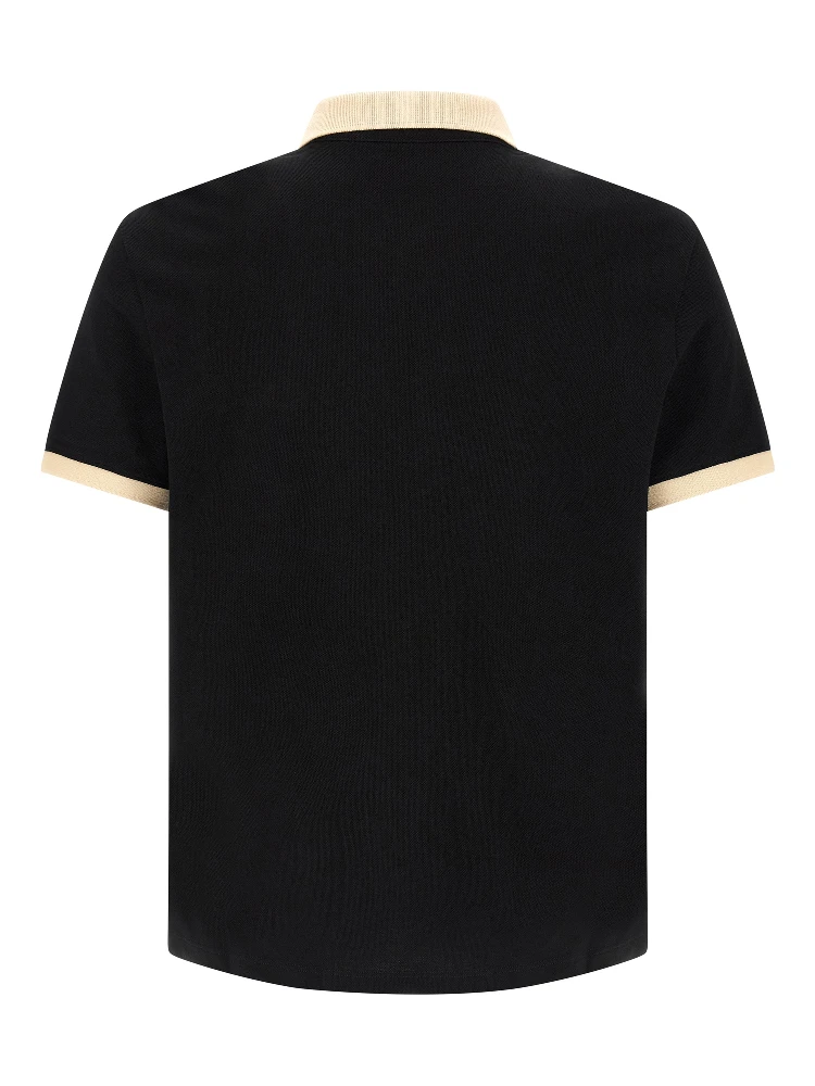 Black Cotton Polo Shirt alternative