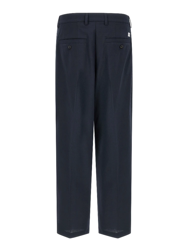 Blue Polyester Chino Pants alternative