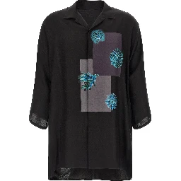 Black Silk Blouse
