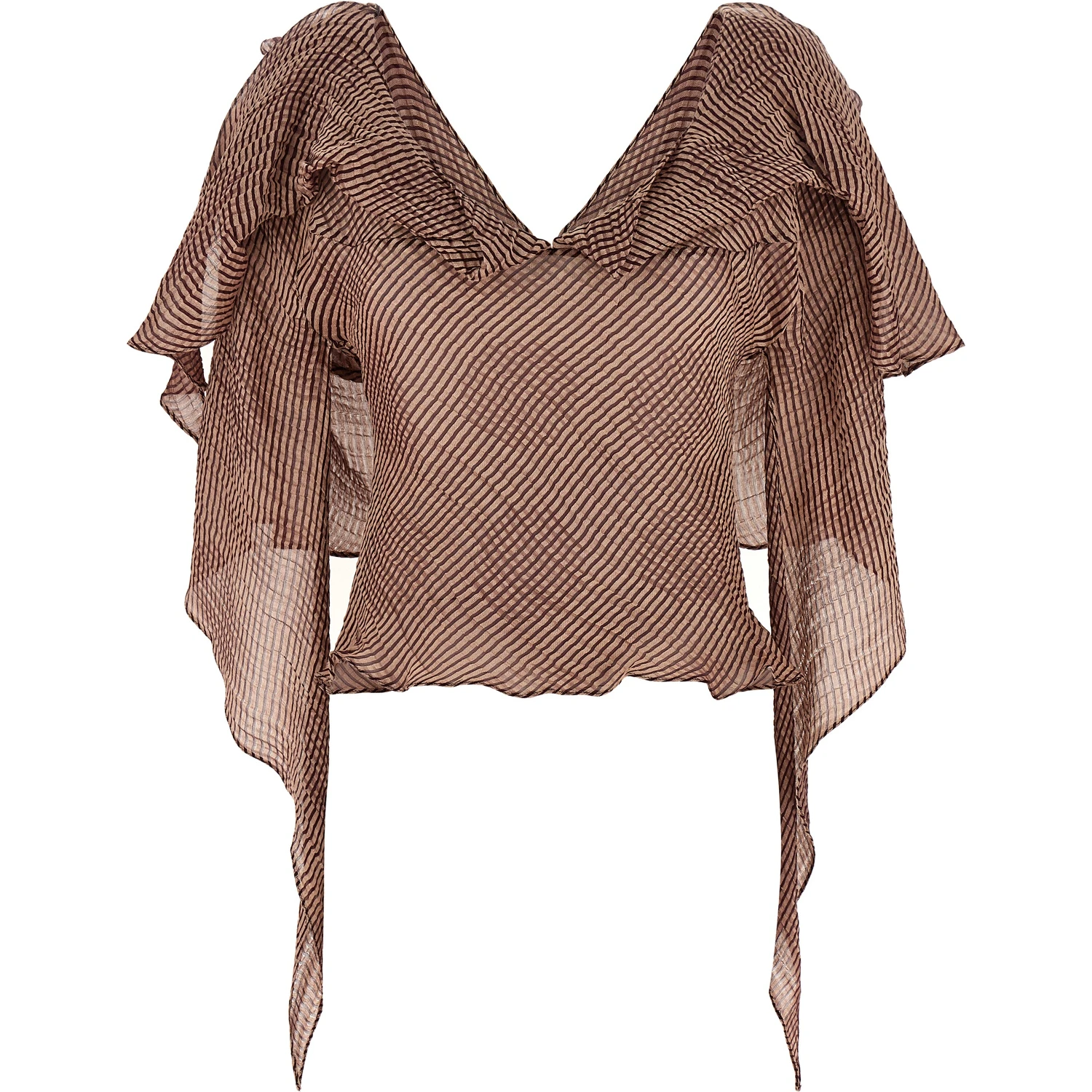 Bordeaux Linen Blouse