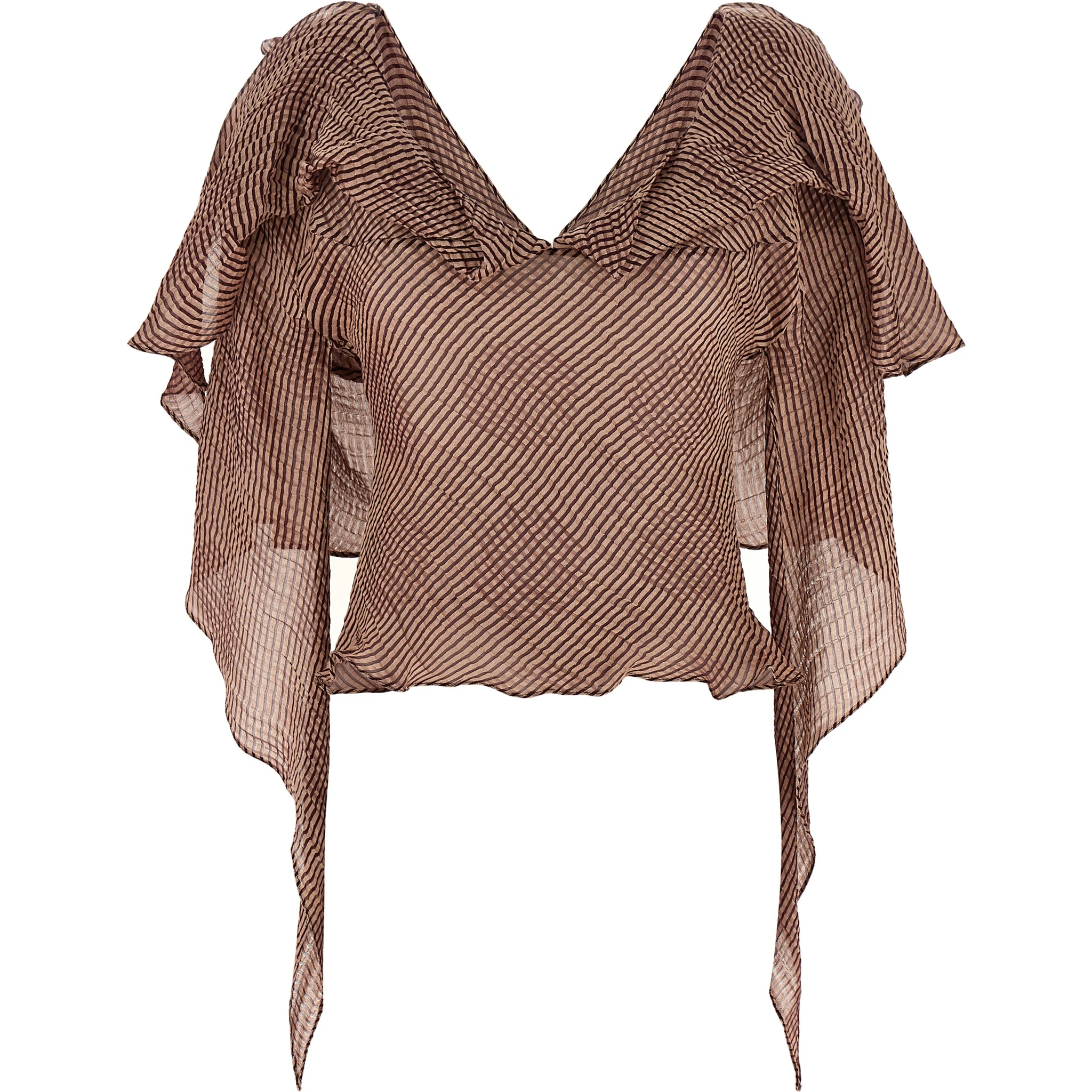 Bordeaux Linen Blouse