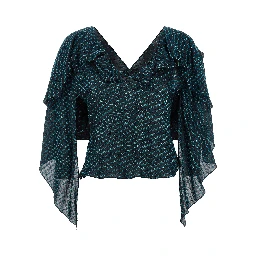 Blue Modal Blouse