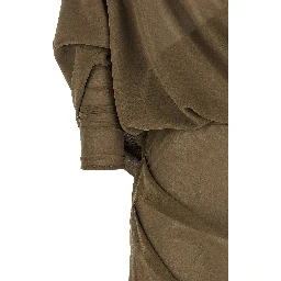 Bicolor Polyester Long Dress