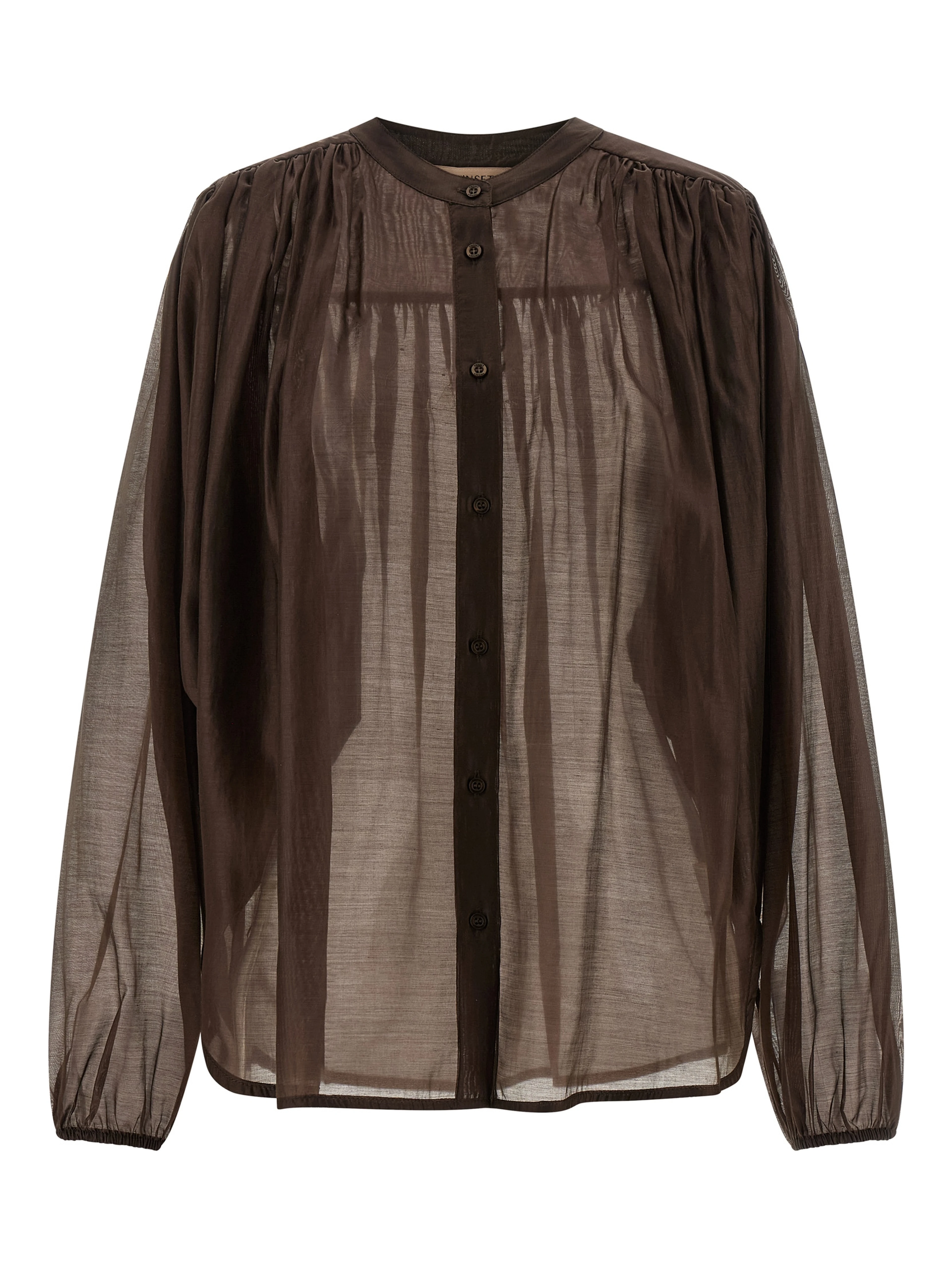 Brown Lycra Blouse
