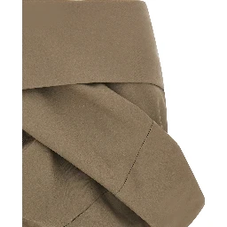 Gray Cotton Long Skirt