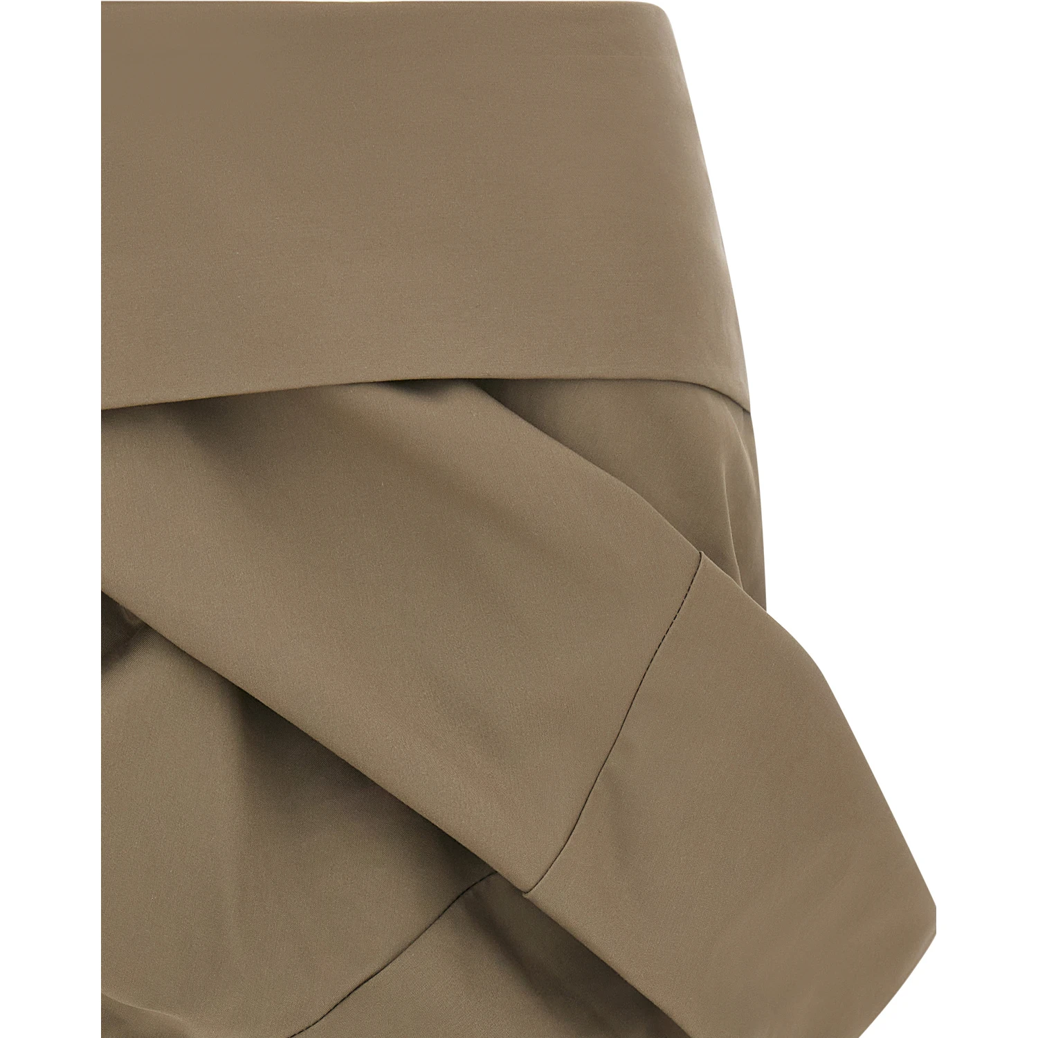 Gray Cotton Long Skirt