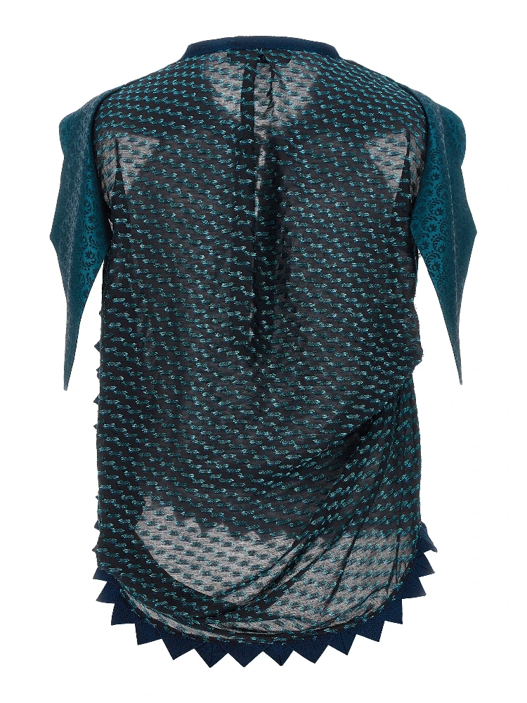 Blue Modal Pattern Shirt alternative