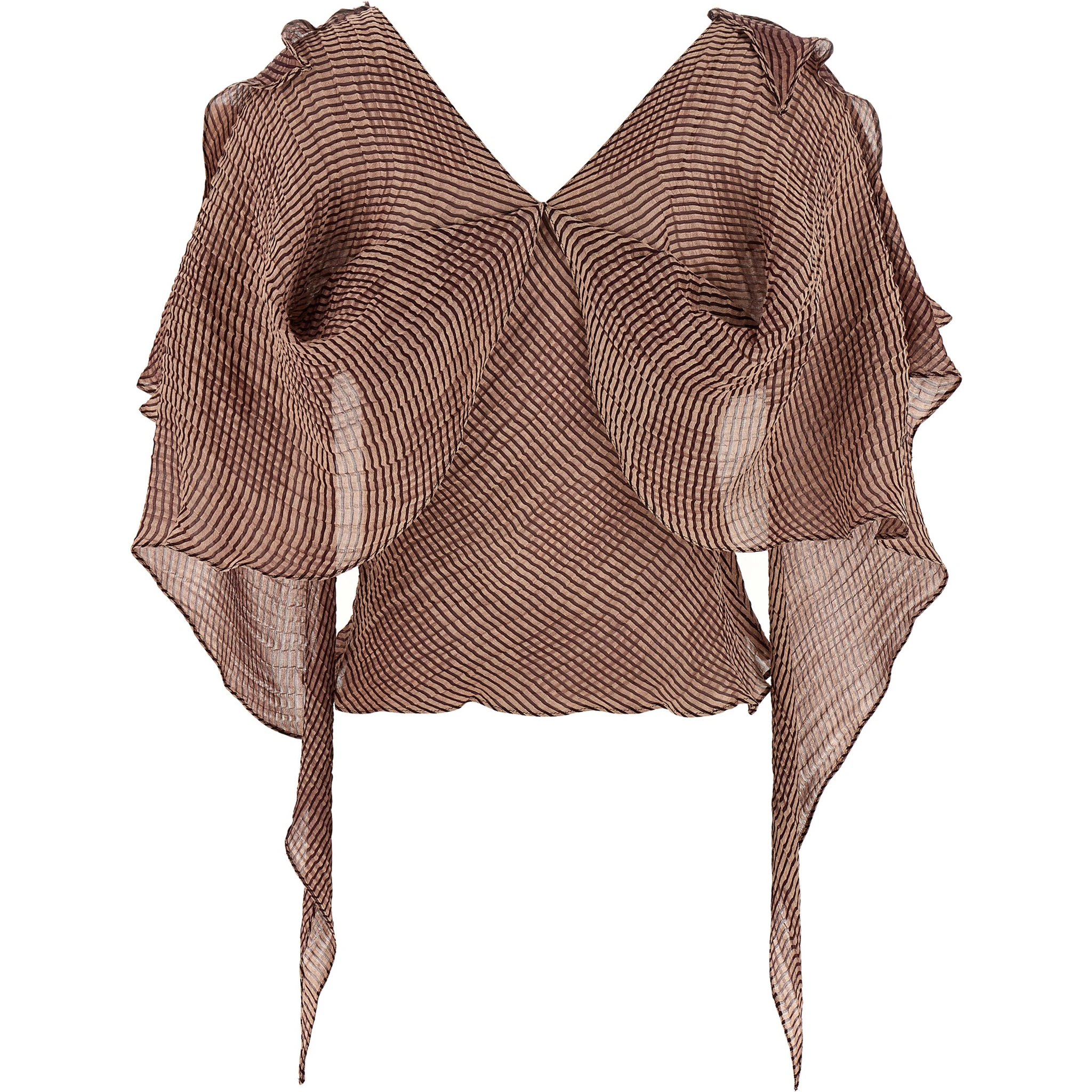 Bordeaux Linen Blouse