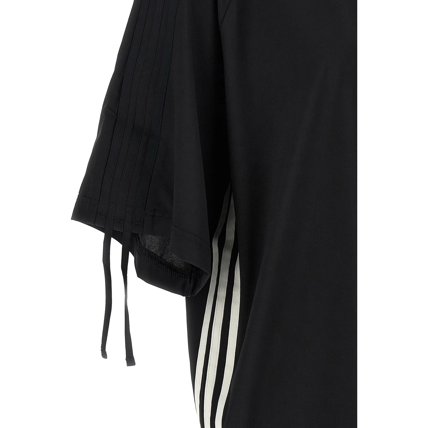 Black Polyester Short Dress
