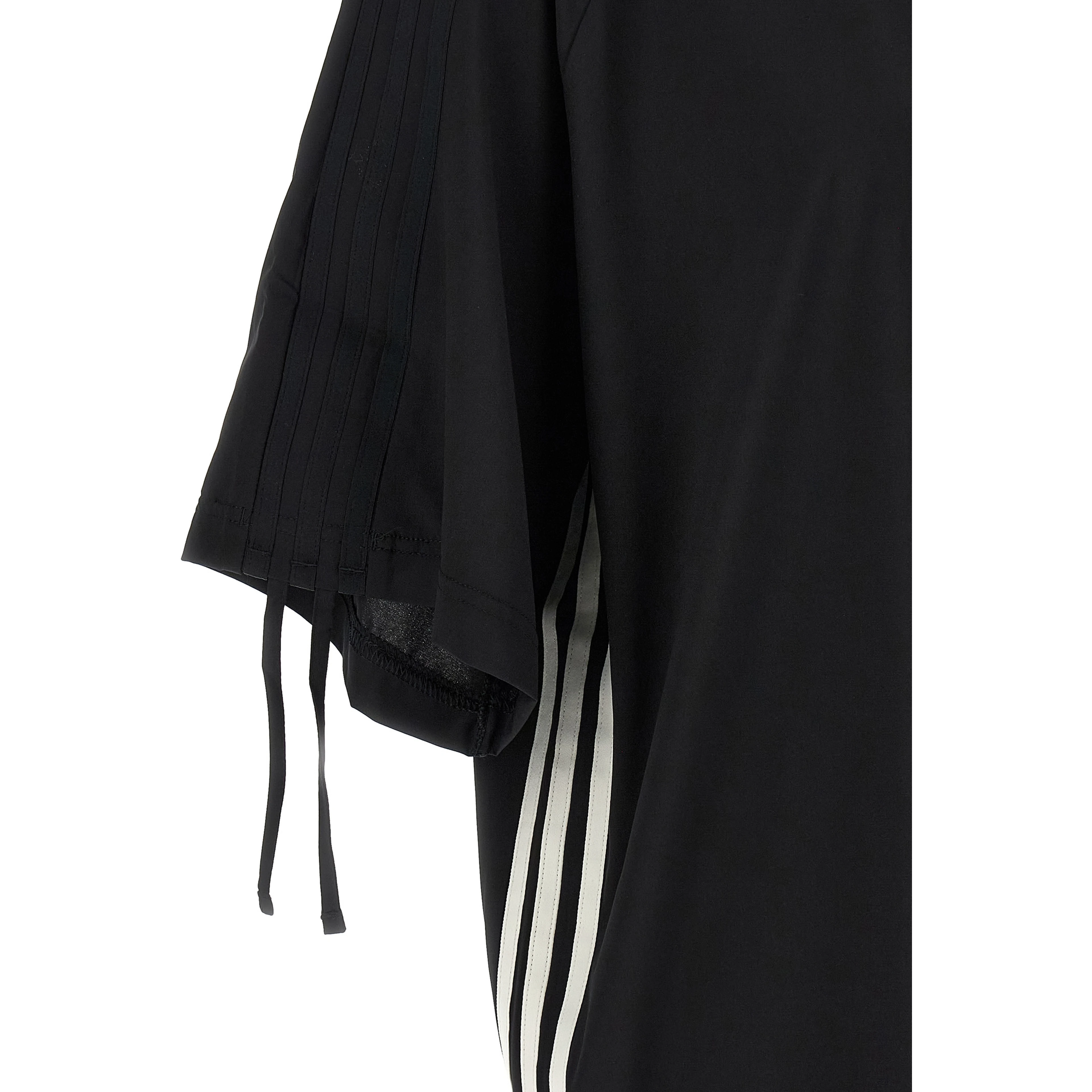 Black Polyester Short Dress