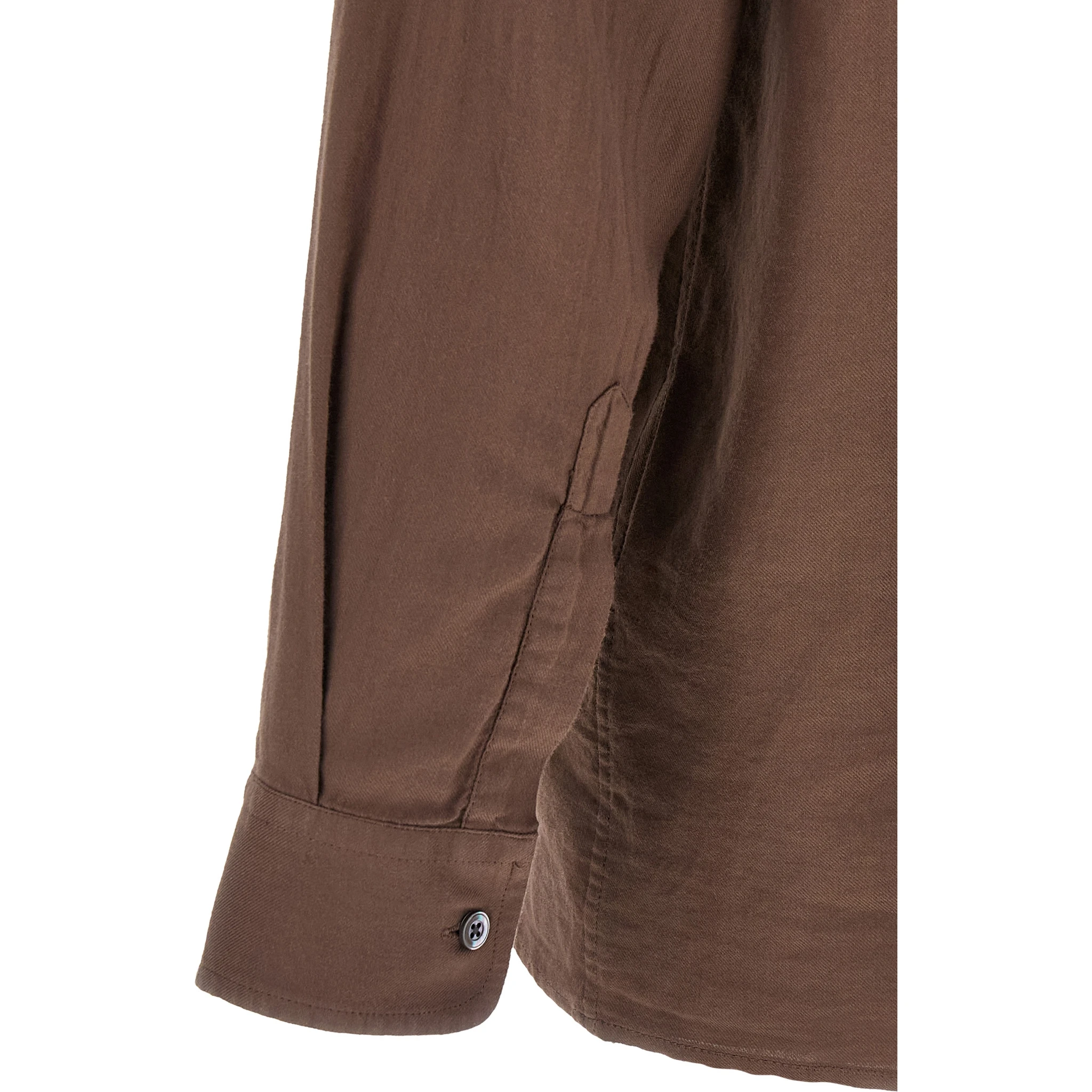 Brown Cotton Blouse