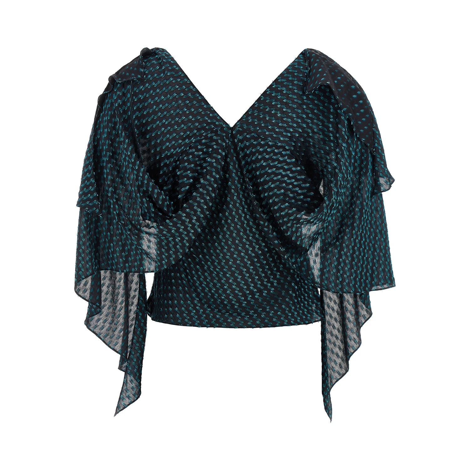 Blue Modal Blouse