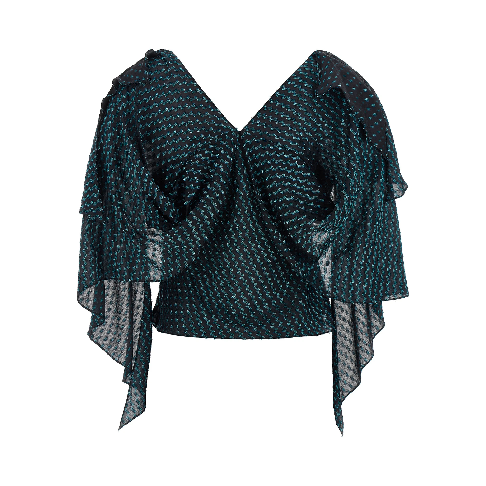 Blue Modal Blouse