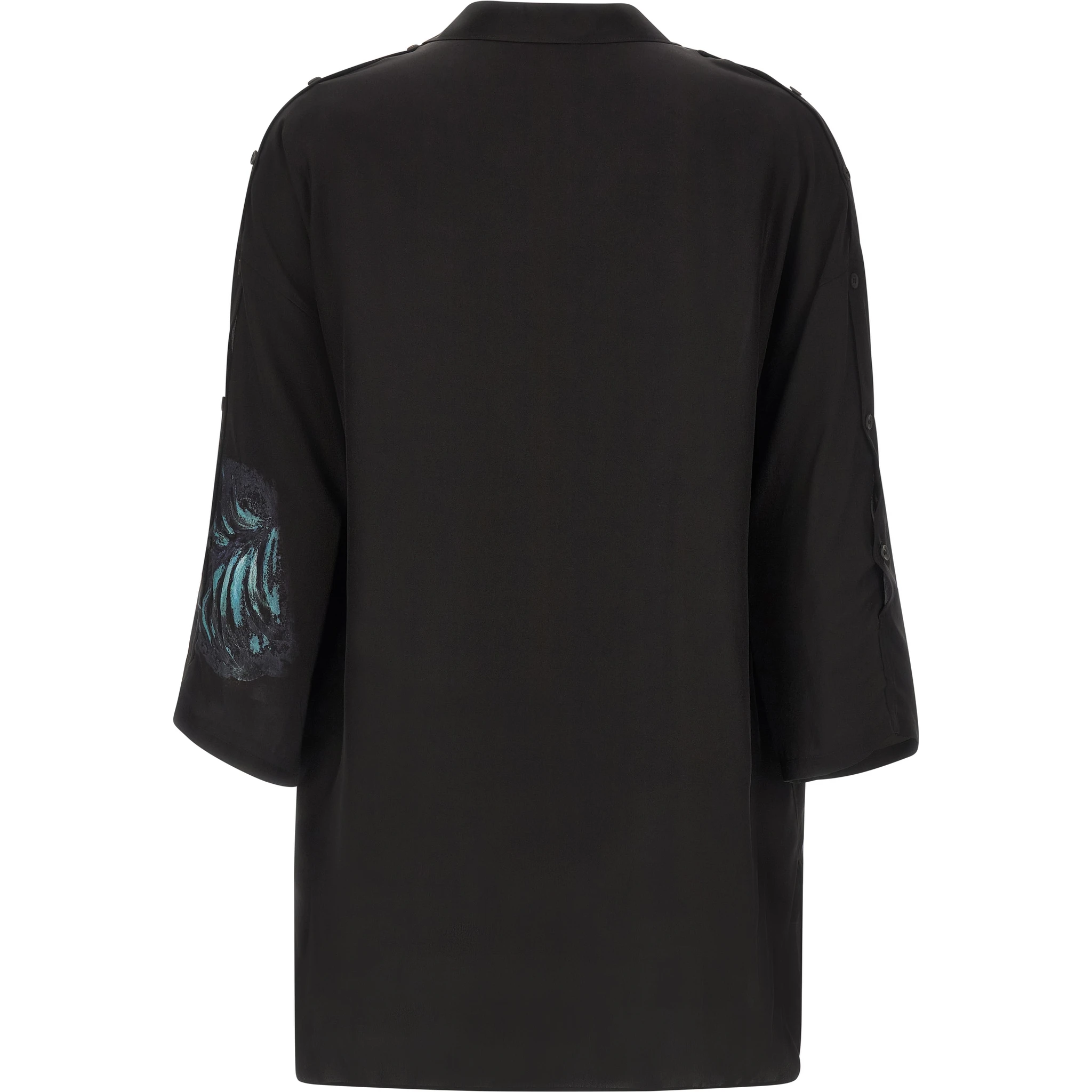 Black Silk Blouse