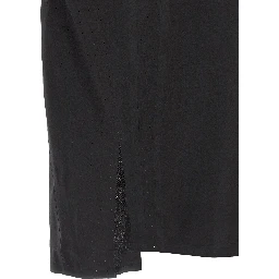 Black Polyester Blouse