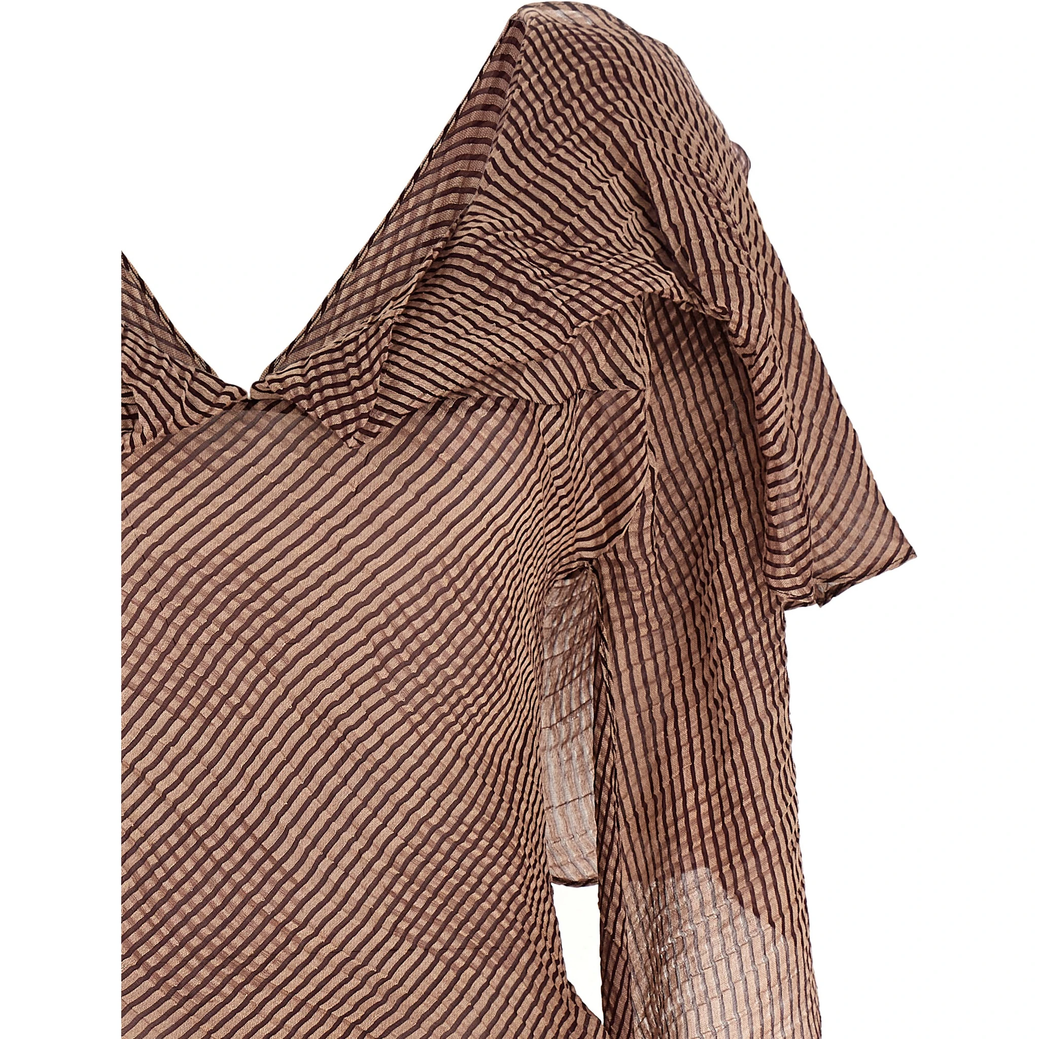 Bordeaux Linen Blouse