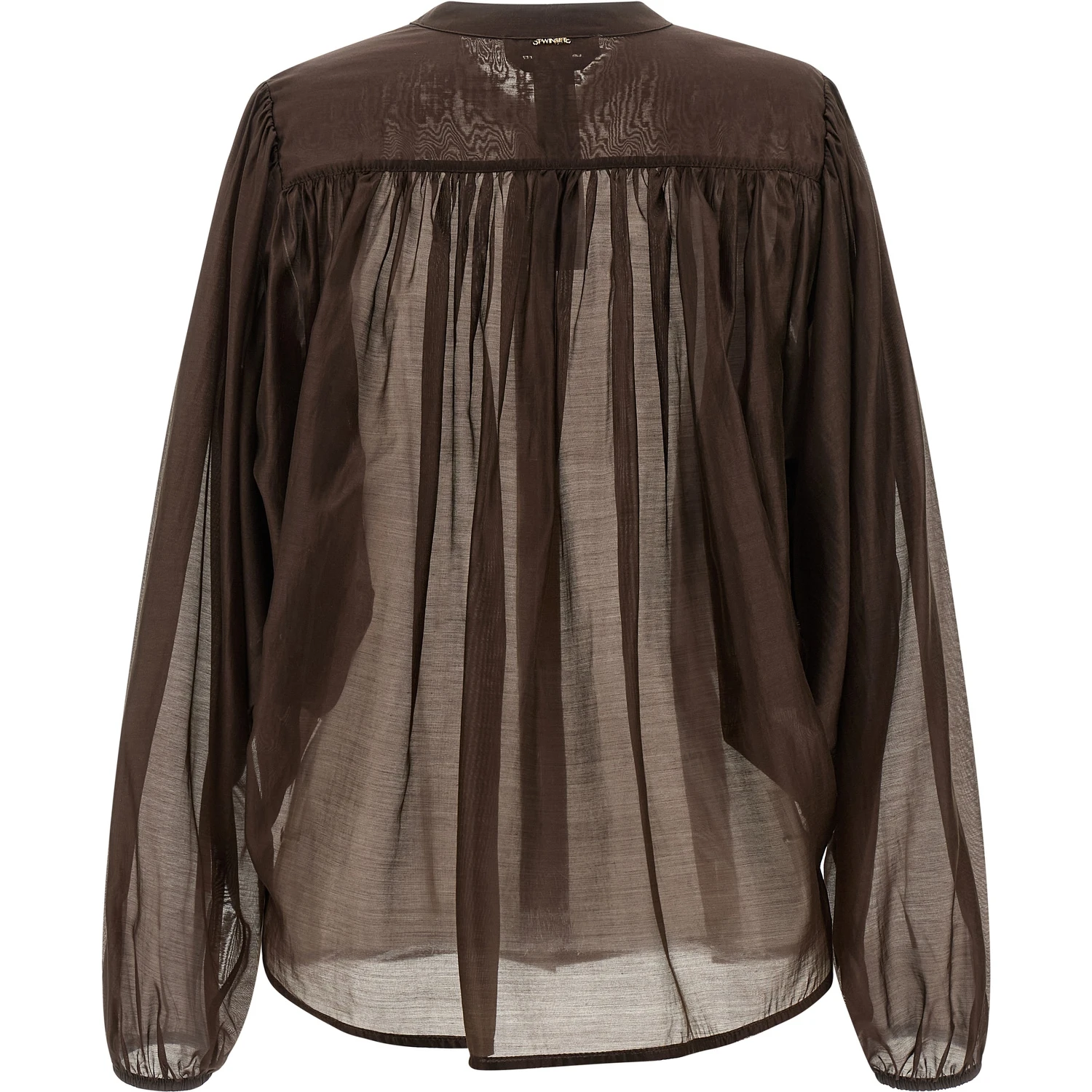Brown Lycra Blouse
