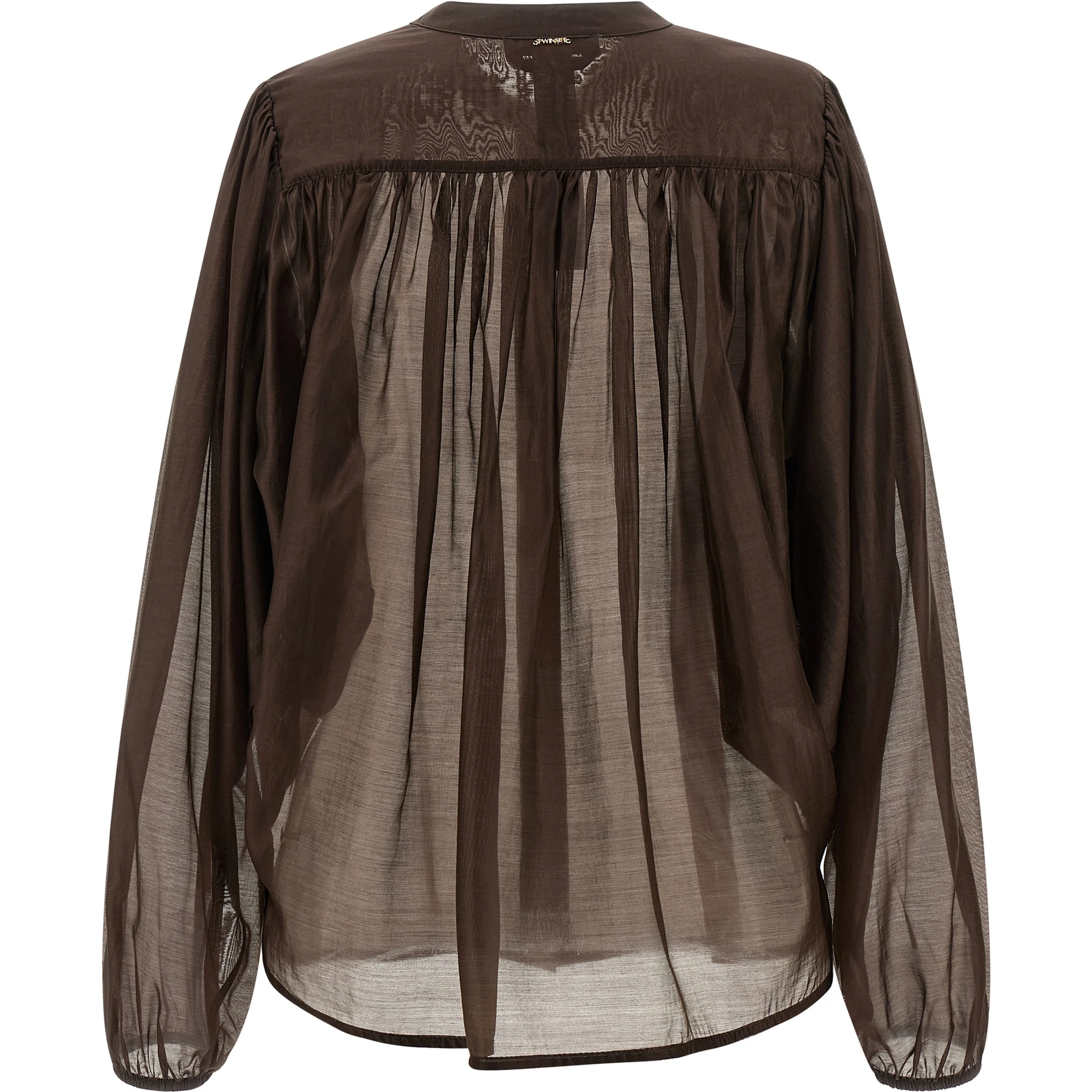 Brown Lycra Blouse