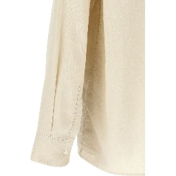 Beige Cotton Blouse