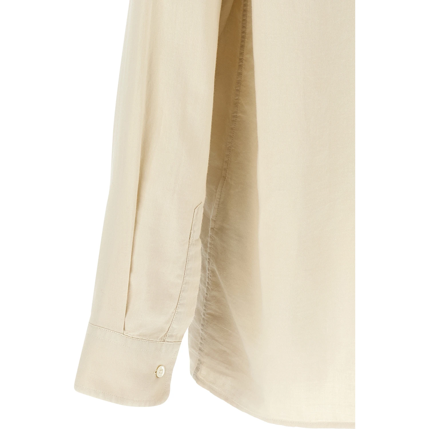 Beige Cotton Blouse