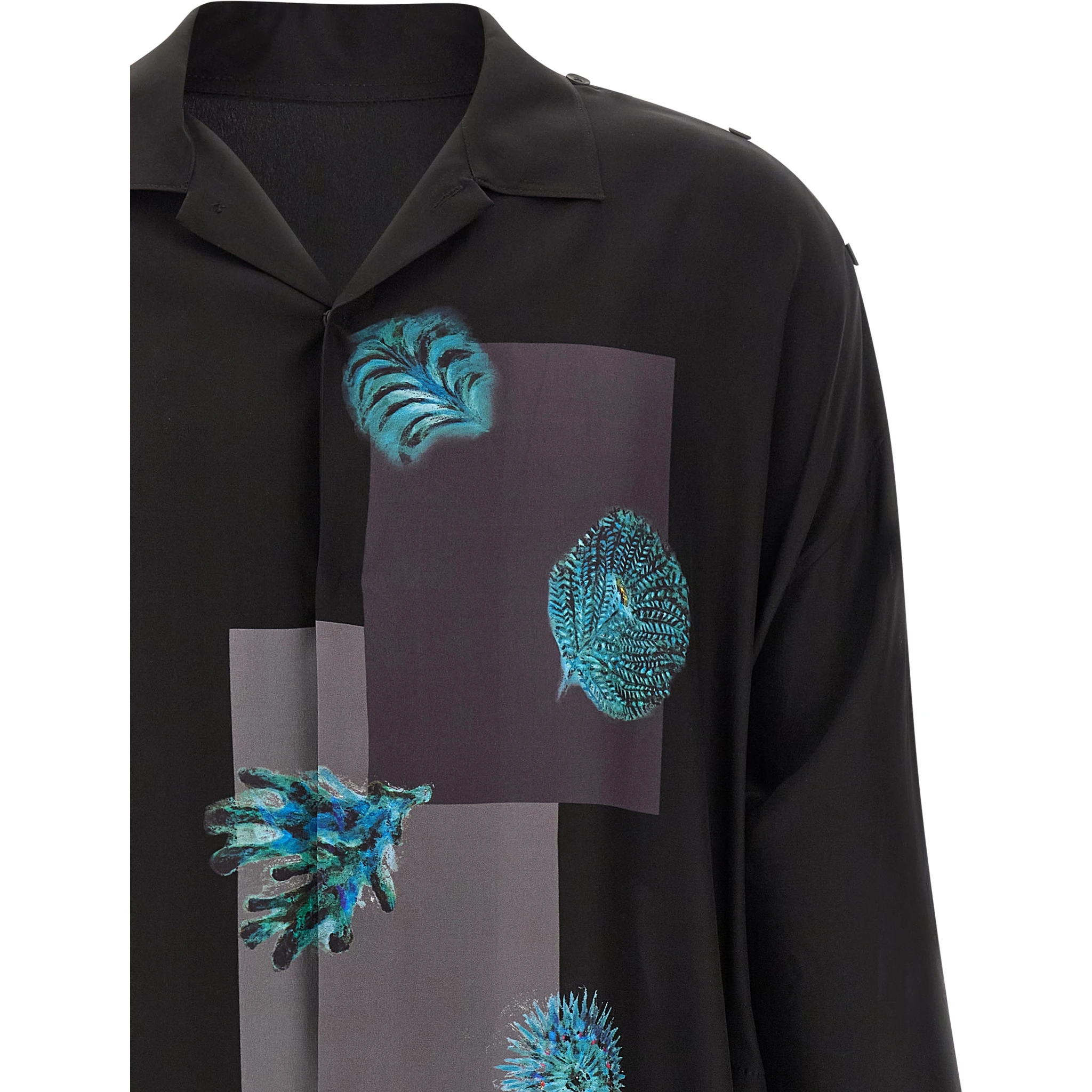 Black Silk Blouse