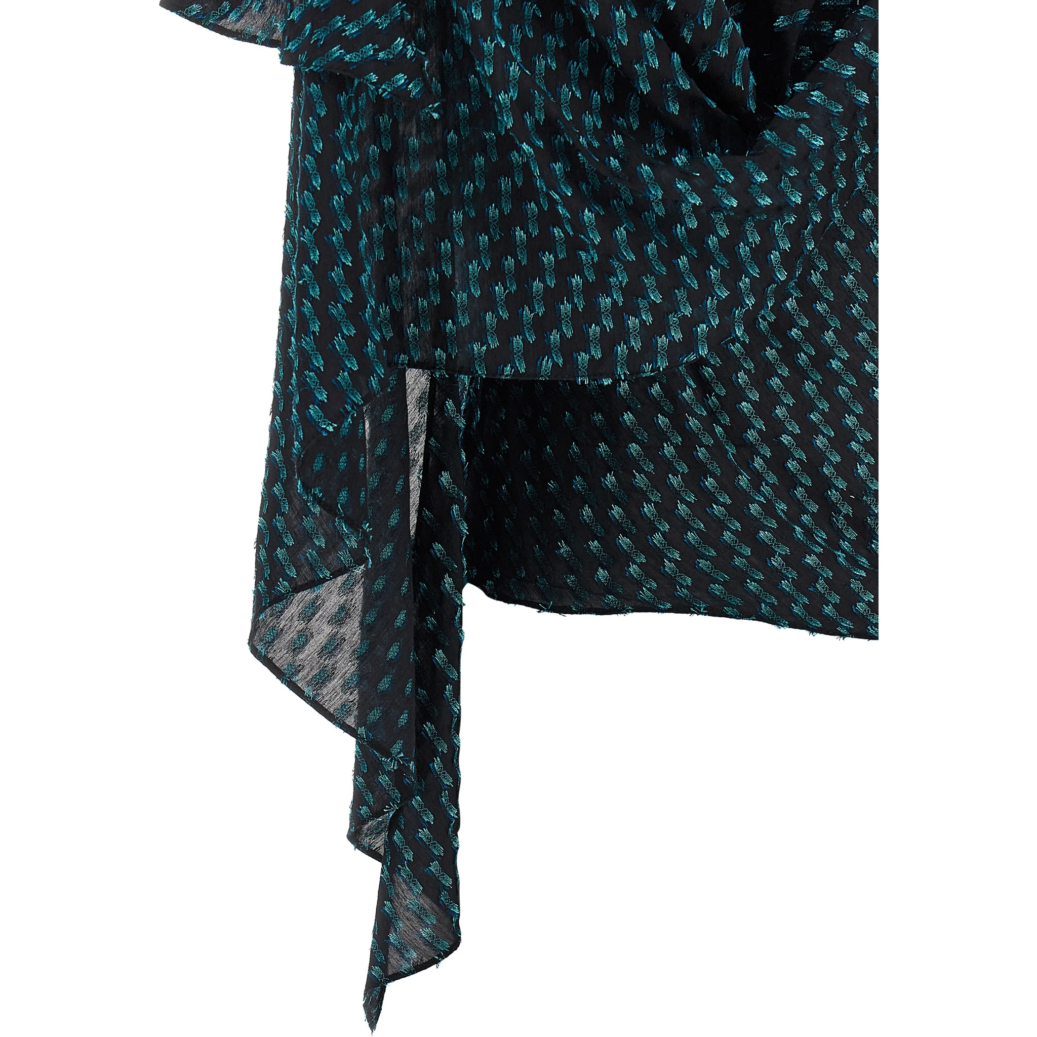 Blue Modal Blouse
