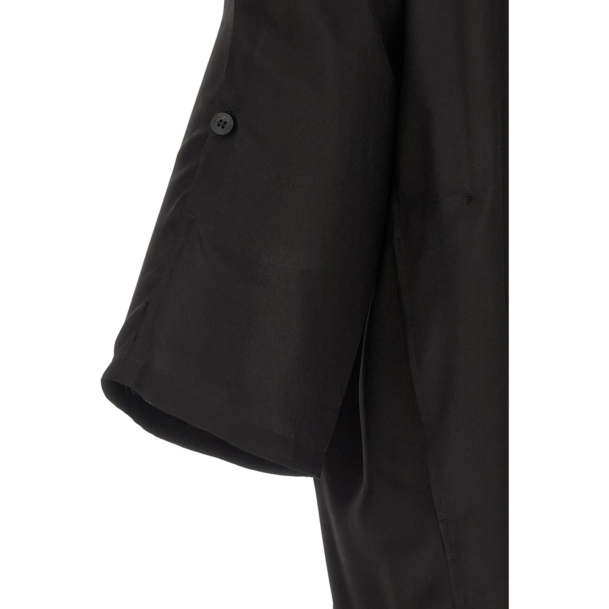 Black Silk Blouse