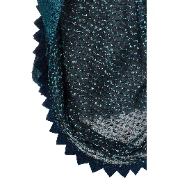 Blue Modal Pattern Shirt