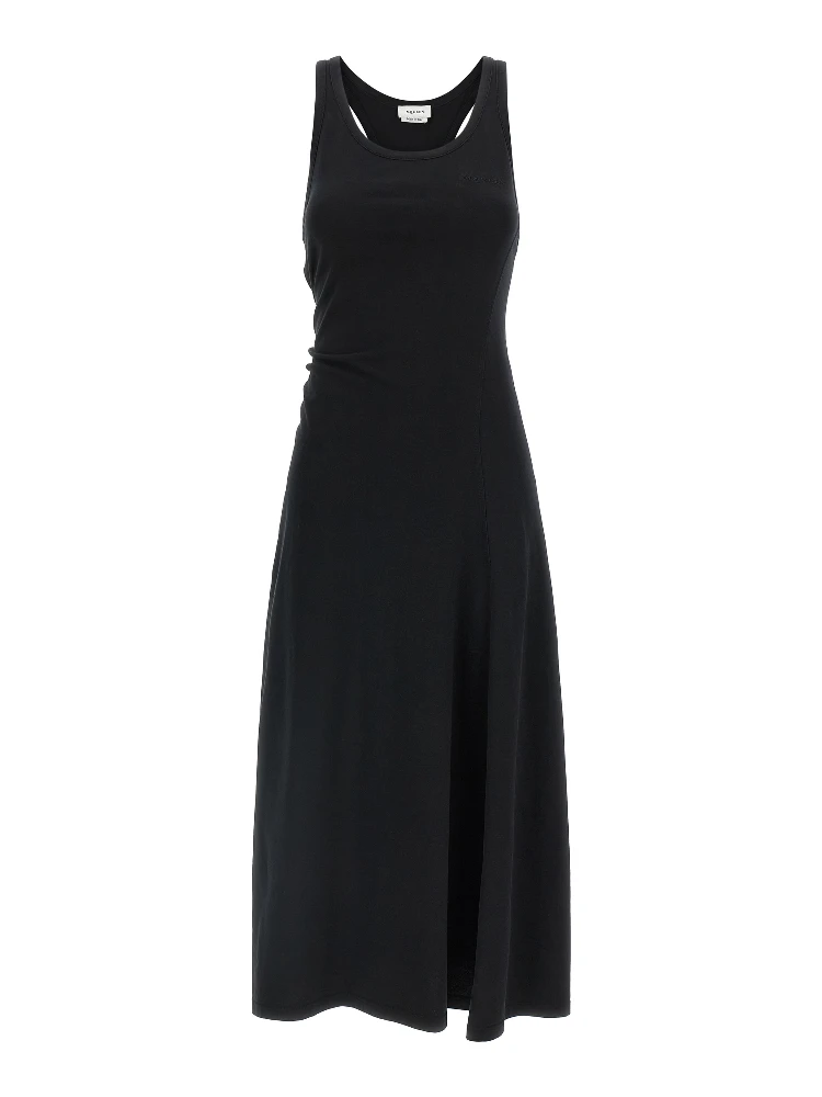 Black Cotton Long Dress