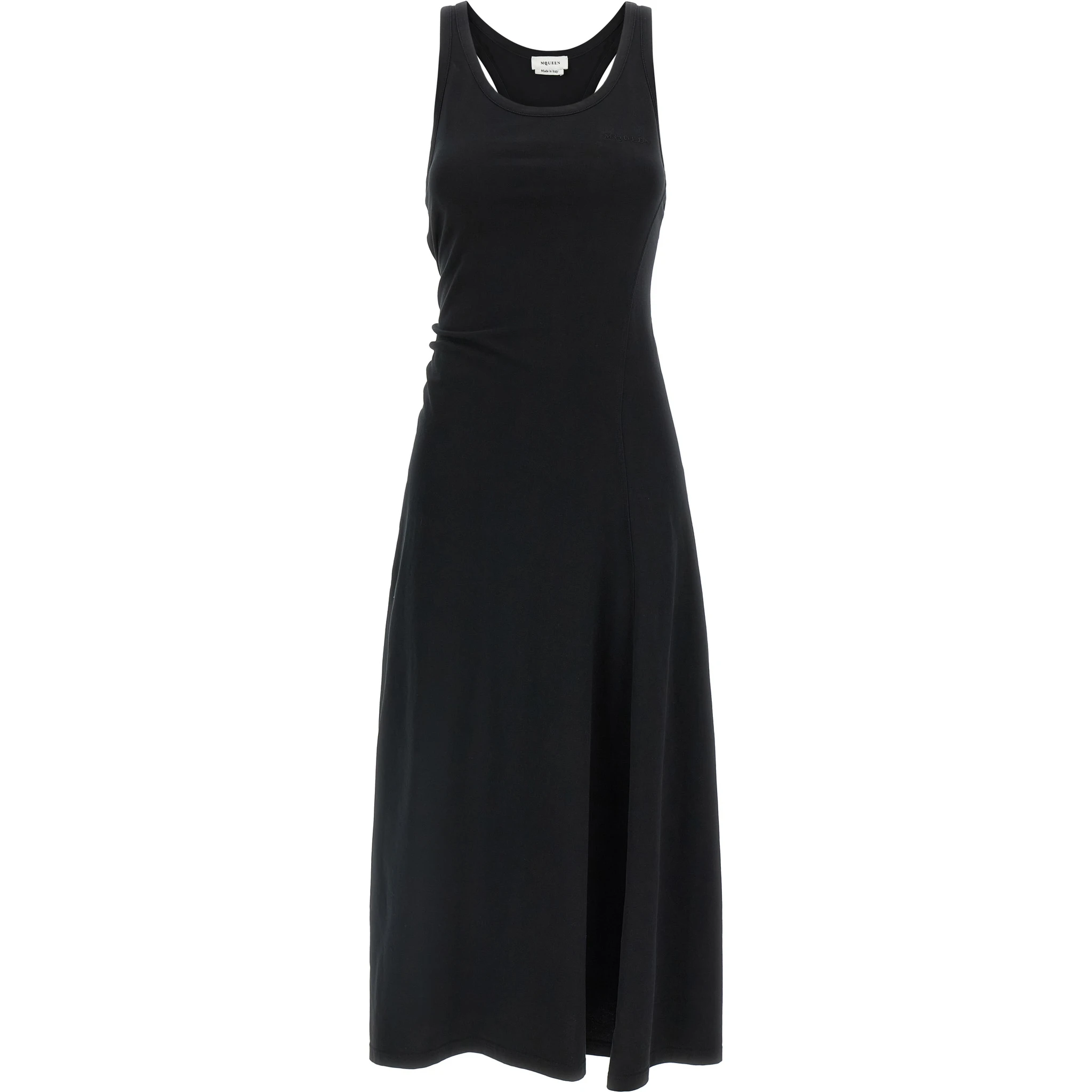Black Cotton Long Dress