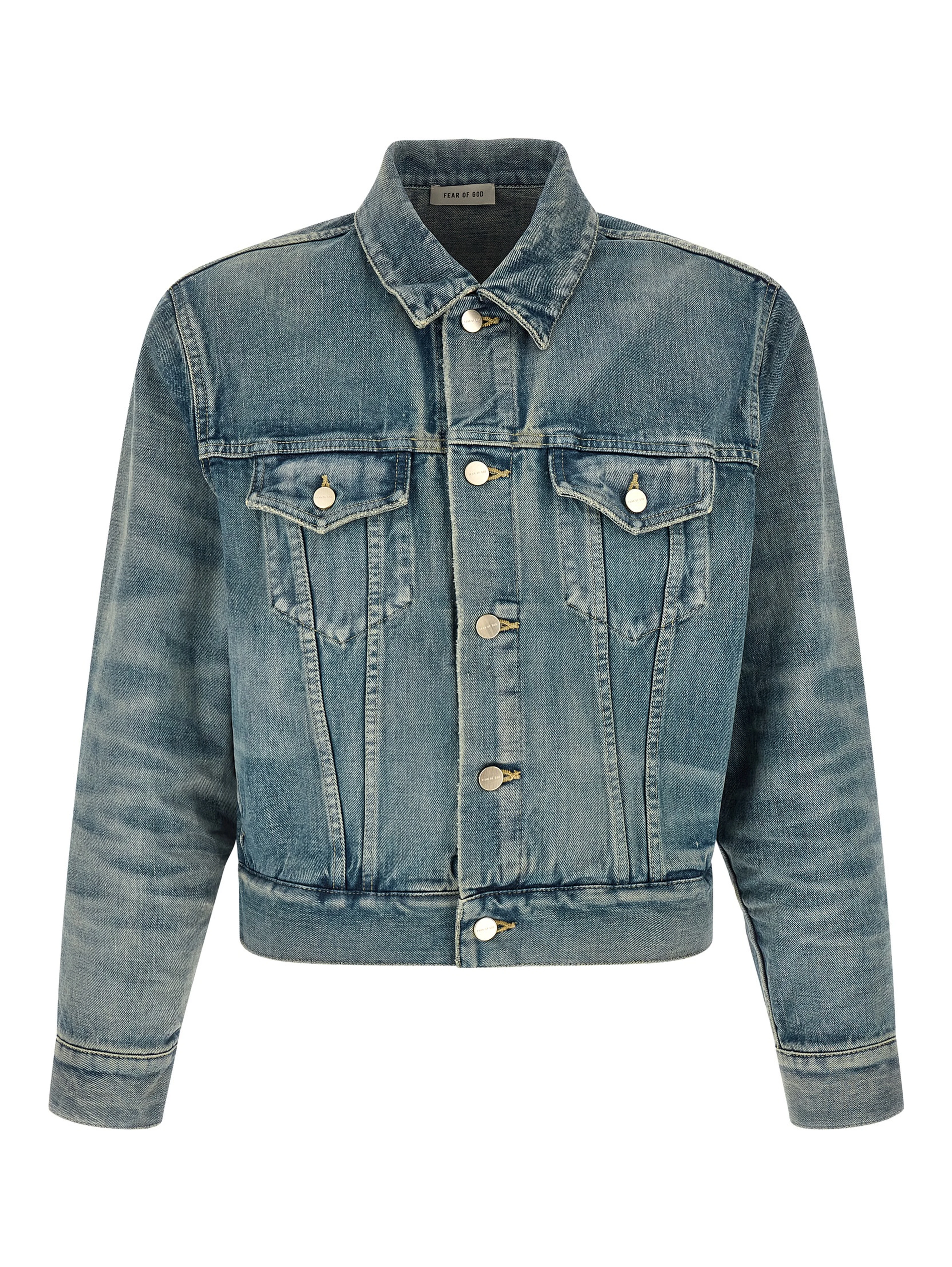 Blue Cotton Denim Jacket