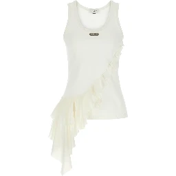 White Cotton Tank Tops