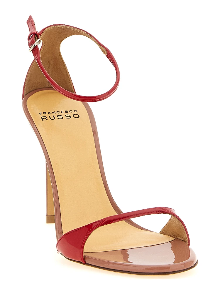 Multicolor Goatskin Stiletto Heel Sandals alternative