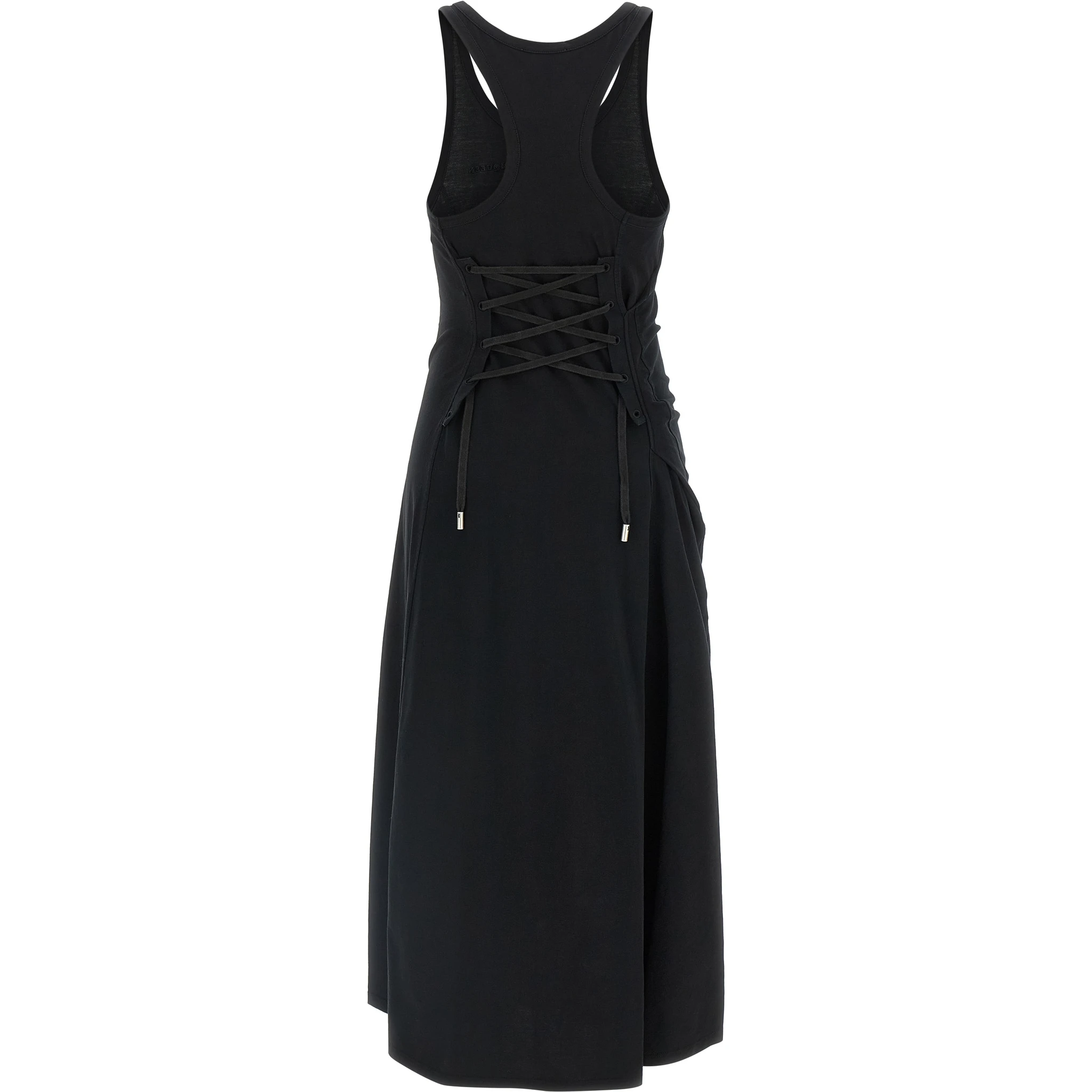 Black Cotton Long Dress