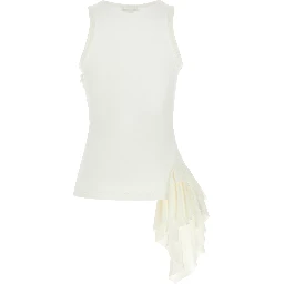White Cotton Tank Tops