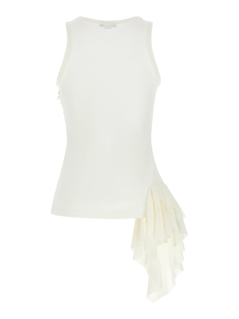 White Cotton Tank Tops