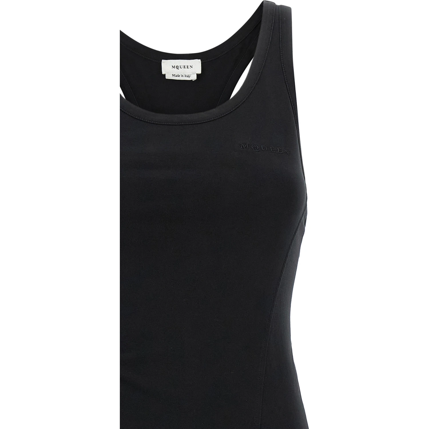 Black Cotton Long Dress